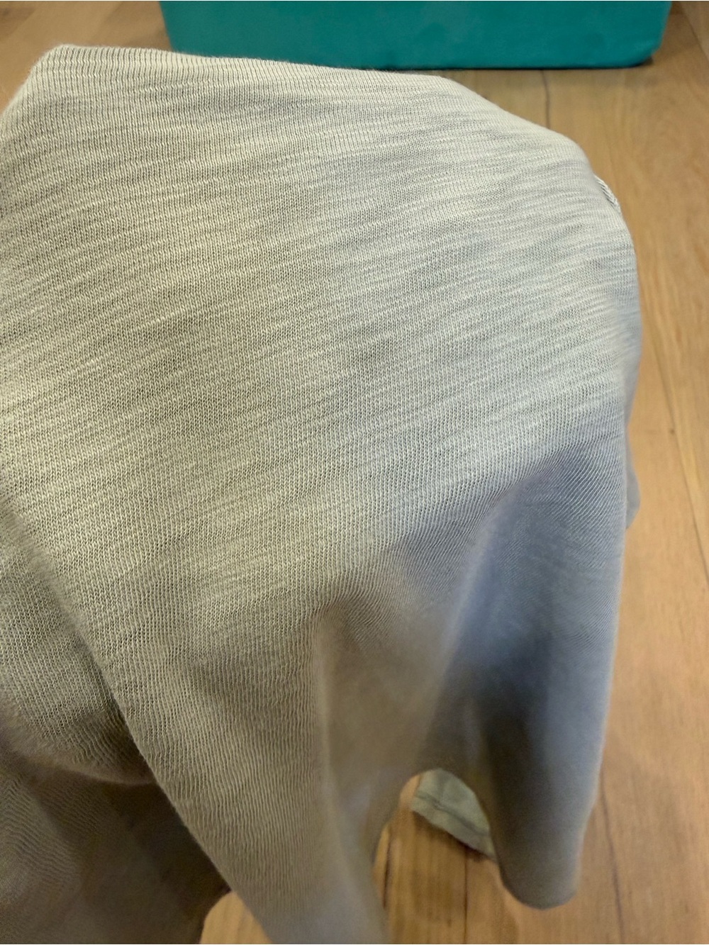 Crewcuts Sage Green Long-Sleeve Top with Heart Patch - Picture 3 of 9
